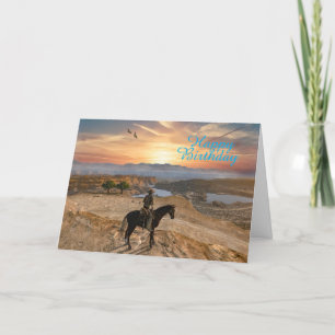 Tarjeta De Agradecimiento Western Sunset 2