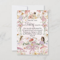 Whimsical Cute Fairies Birday Wildflower Garden