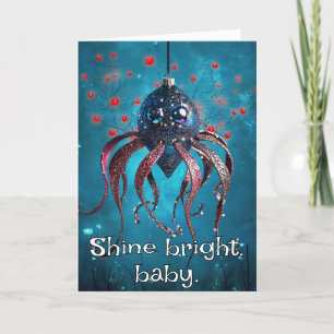 Tarjeta De Agradecimiento *~* Whimsical Glow Funny 18 Navidades mágicos AP97