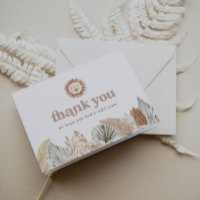 Wild One Lion Photo You Card