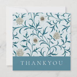 Tarjeta de agradecimiento: WILLIAM MORRIS : DISEÑO
