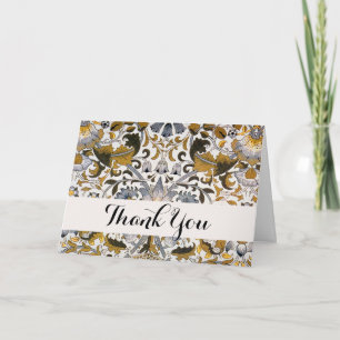 Tarjeta De Agradecimiento William Morris Flor floral Lodden