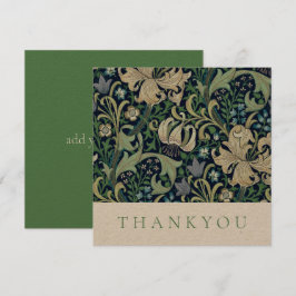 Tarjeta de agradecimiento: WILLIAM MORRIS : MADRES