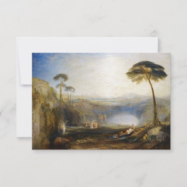 Tarjeta De Agradecimiento William Turner - La masa dorada (Anverso)