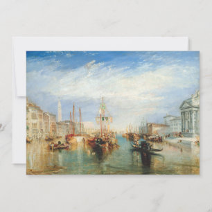 Tarjeta De Agradecimiento William Turner - Venice Pórtico Madonna della Salu