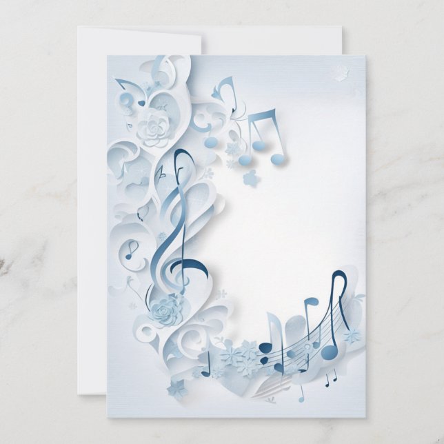 Tarjeta De Agradecimiento Winter Wonderland Boda Gracias Cartas (Anverso)