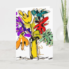 Tarjeta De Agradecimiento Wisdome Blooms Lovitude Blank Note Card