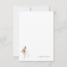 Wispy Floral Bridal Shower Blank