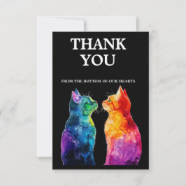 Tarjeta De Agradecimiento With photo 🌈  Purrfectly Yours: Purrfectly 