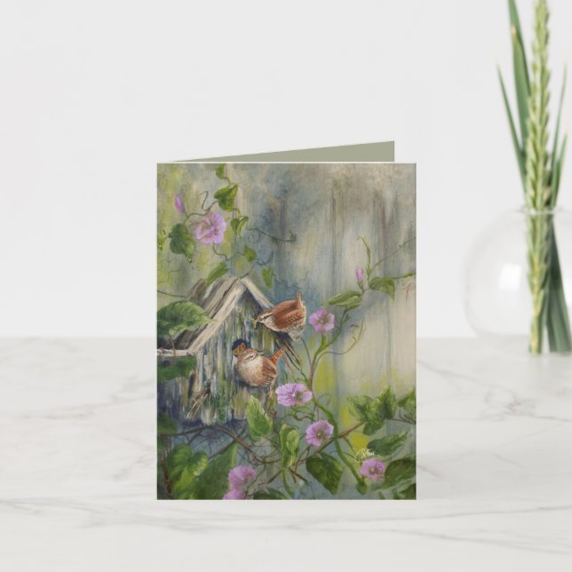 Tarjeta De Agradecimiento Wrensday (Anverso)