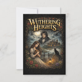 Tarjeta De Agradecimiento Wuthering Heights