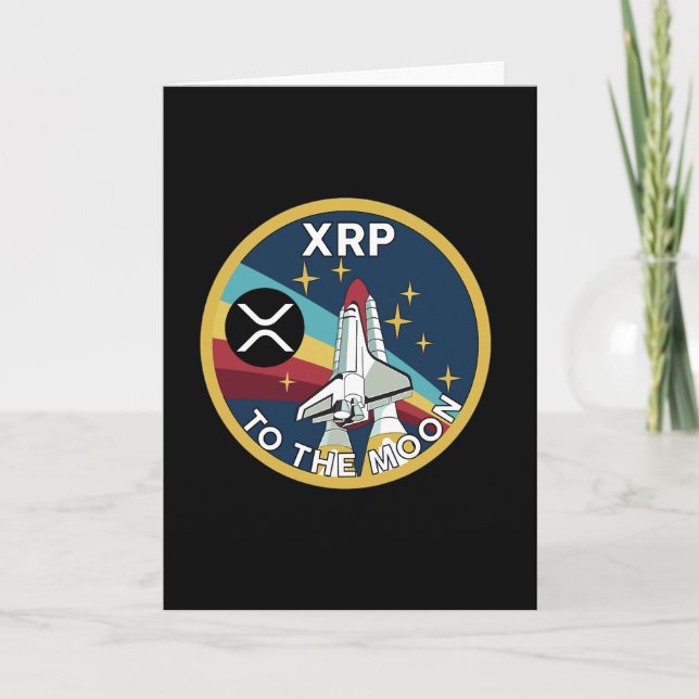 TARJETA DE AGRADECIMIENTO XRP-A LA LUNA (Anverso)