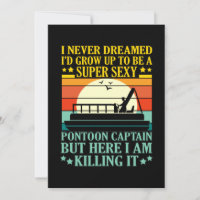 Yo sería un capitán de barco aficionado al crucero
