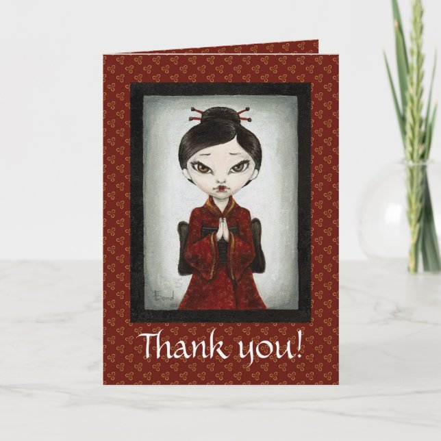 Tarjeta De Agradecimiento Yoshi (Anverso)