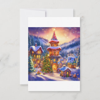 Tarjeta De Agradecimiento Yuletide Card Emporium