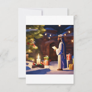 Tarjeta De Agradecimiento Yuletide Greetings