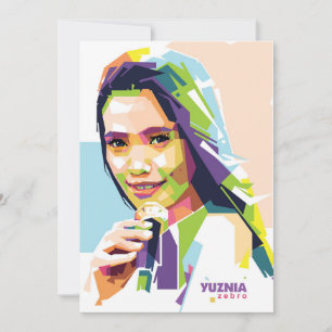 Tarjeta De Agradecimiento YuzniaZebro