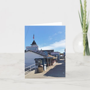 Tarjeta De Agradecimiento Zona de diversión de Balboa, Newport Beach, Califo