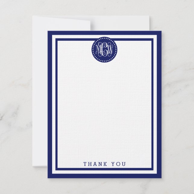 Tarjeta De Agradecimiento Zzz v (Anverso)