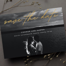 Tarjeta de Ahorro con Foto Simple y Elegante en Do