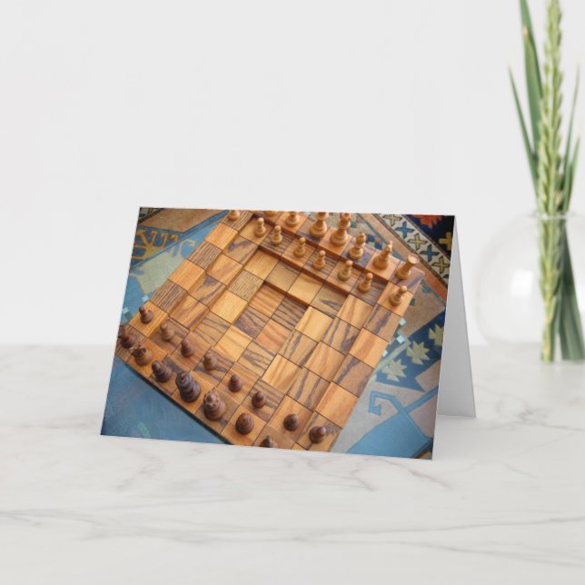 Tarjeta de ajedrez (Anverso)