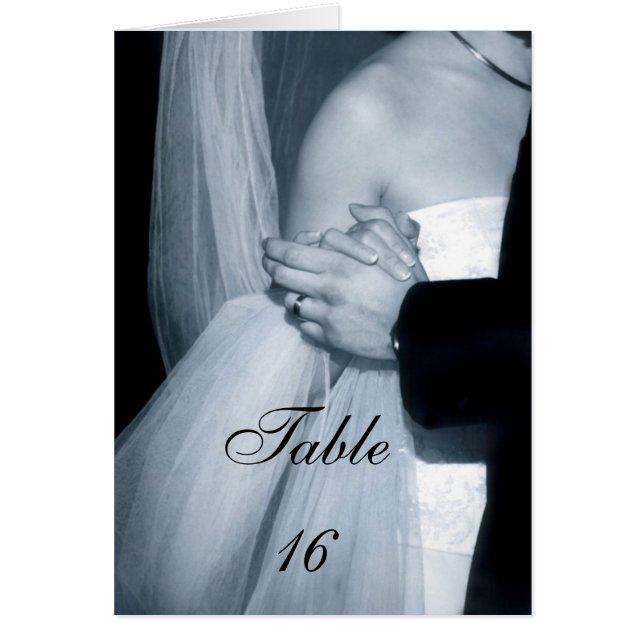 Tarjeta de ajuste de mesa de baile para parejas ne (Frente)