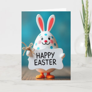 Tarjeta de alegría de primavera con lunares