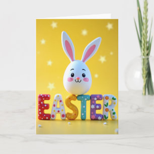 Tarjeta de alegría de primavera de lunares