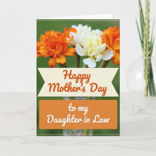 Tarjeta de alegría floral de lunares