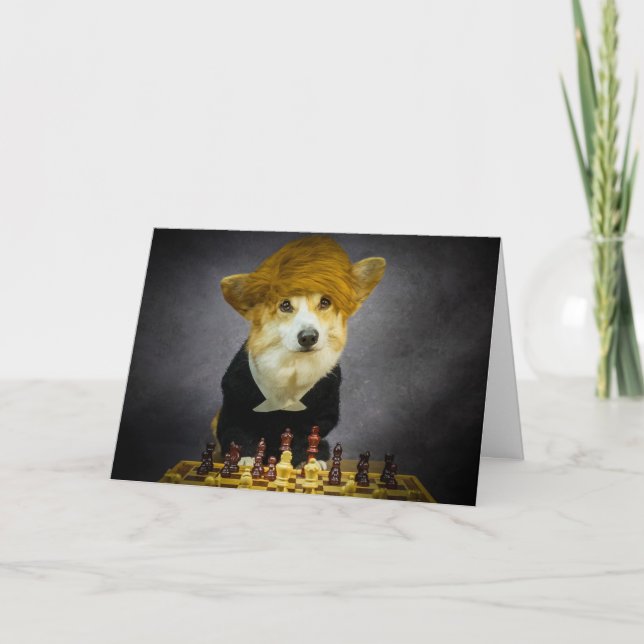 Tarjeta de aliento Corgi (Anverso)