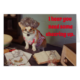 Tarjeta de aliento Corgi