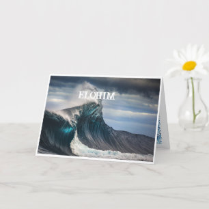 Tarjeta de aliento cristiano