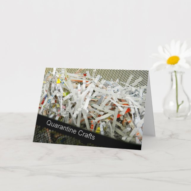 Tarjeta de aliento de las artes de cuarentena (Planta pequeña)