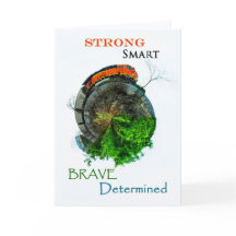 Tarjeta de aliento del tren