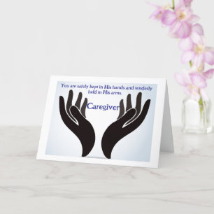 Tarjeta de aliento para cuidadores cristianos