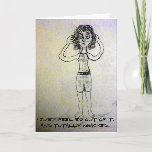 Tarjeta de aliento para enfermos o enfermos de cán (Anverso)