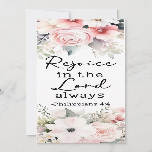 Tarjeta de aliento para filipinos 4:4 (Anverso)