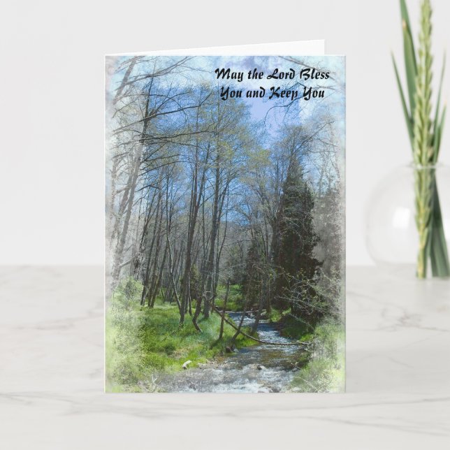 Tarjeta de aliento Psalm 1 (Anverso)