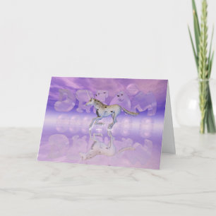 Tarjeta de aliento, Unicorn persigue tu sueño