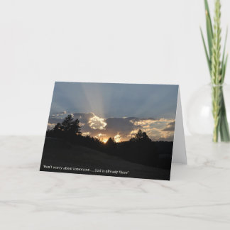 Tarjeta de aliento y apoyo para cualquier ocasión