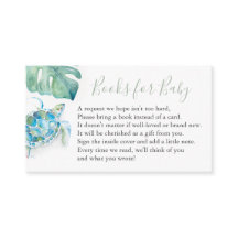 Tarjeta De Alojamiento De Invitación Para Bebés