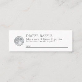 Tarjeta De Alojamiento De Raffle Moon