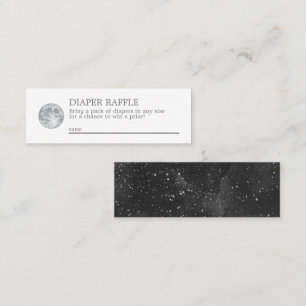 Tarjeta De Alojamiento De Raffle Moon