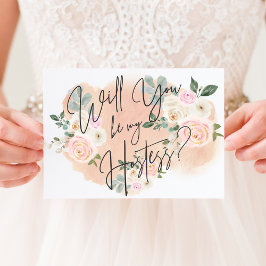 Tarjeta de alojamiento Dreamy Floral V2