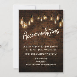 Tarjeta de Alojamiento Industrial Ladrillo Edison