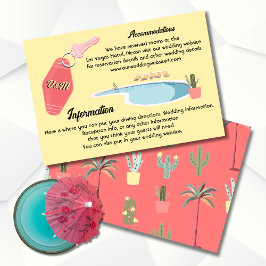 Tarjeta de alojamiento Mod Palm Springs