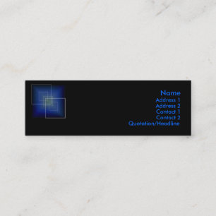 Tarjeta de alta tecnología del perfil