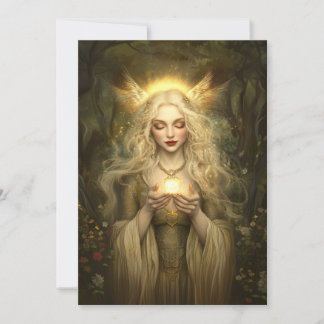 Tarjeta de altar de oración de guía de relación de