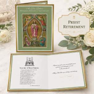 Tarjeta de Altar del Sacerdocio de Retiro Jesús