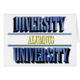 Tarjeta de Alumnus de la Universidad de la Diversi